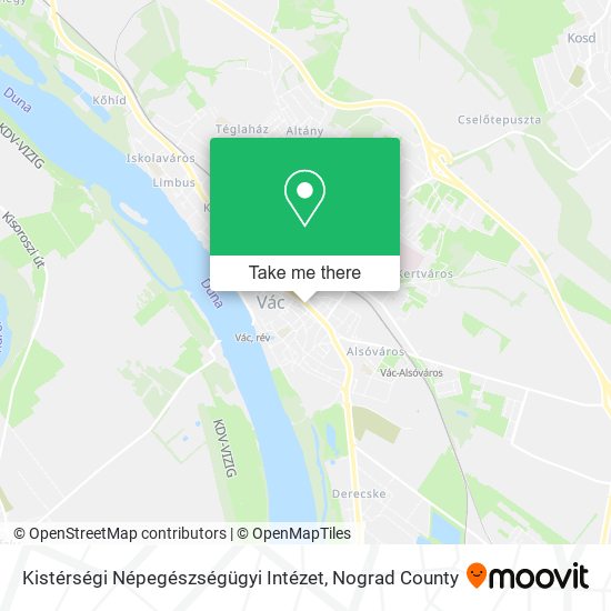 Kistérségi Népegészségügyi Intézet map