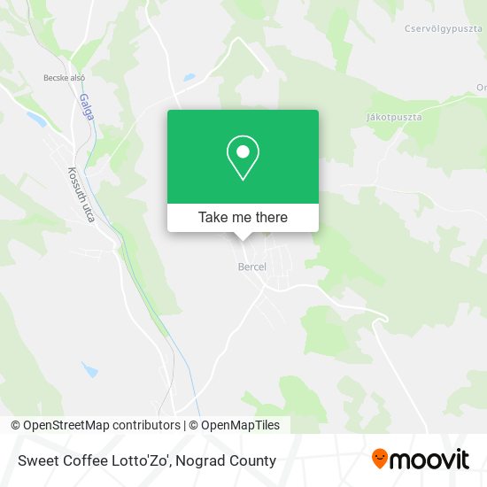 Sweet Coffee Lotto'Zo' map