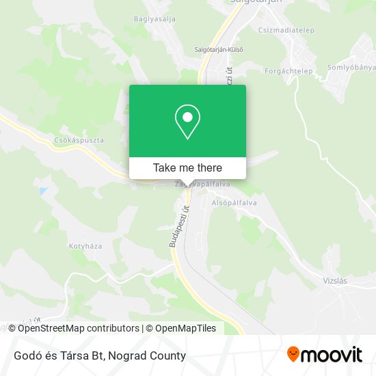 Godó és Társa Bt map