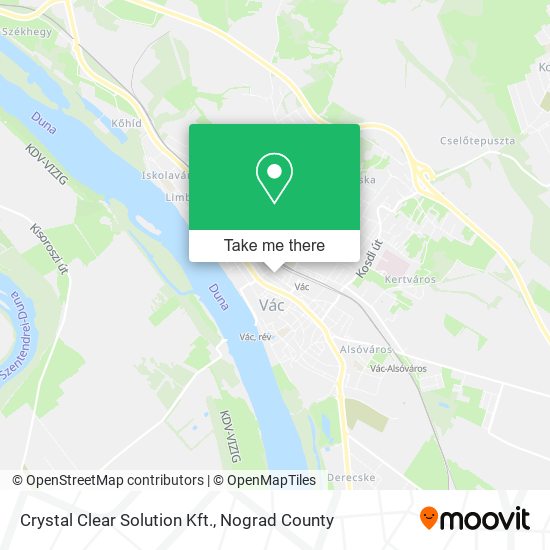 Crystal Clear Solution Kft. map
