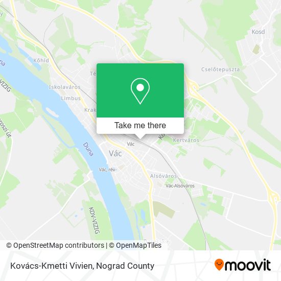 Kovács-Kmetti Vivien map