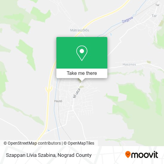 Szappan Lívia Szabina map