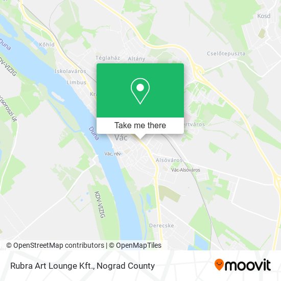 Rubra Art Lounge Kft. map