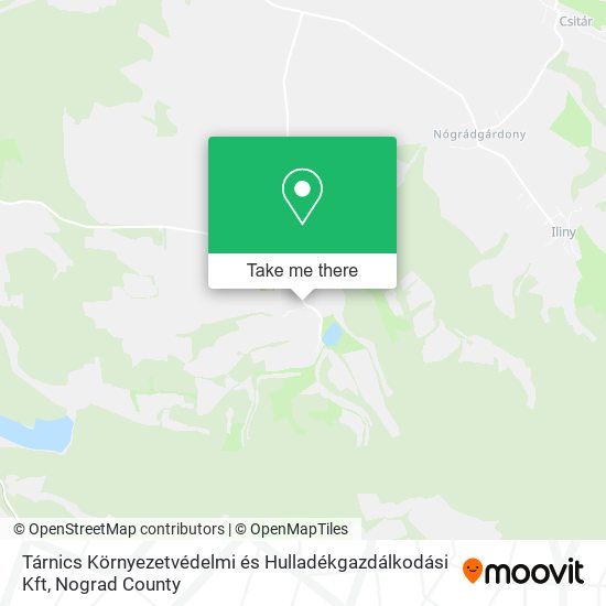 Tárnics Környezetvédelmi és Hulladékgazdálkodási Kft map