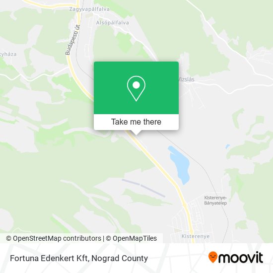 Fortuna Edenkert Kft map