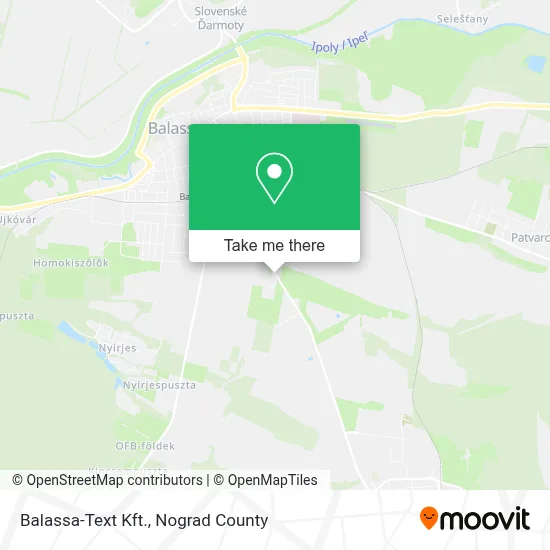 Balassa-Text Kft. map