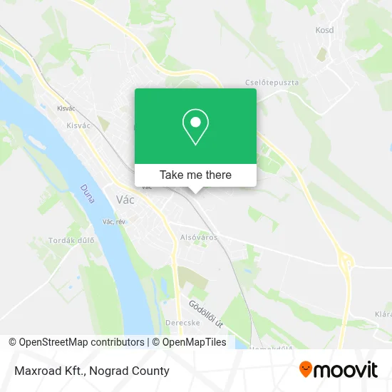 Maxroad Kft. map