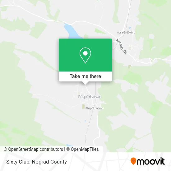 Sixty Club map