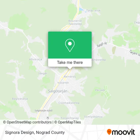 Signora Design map