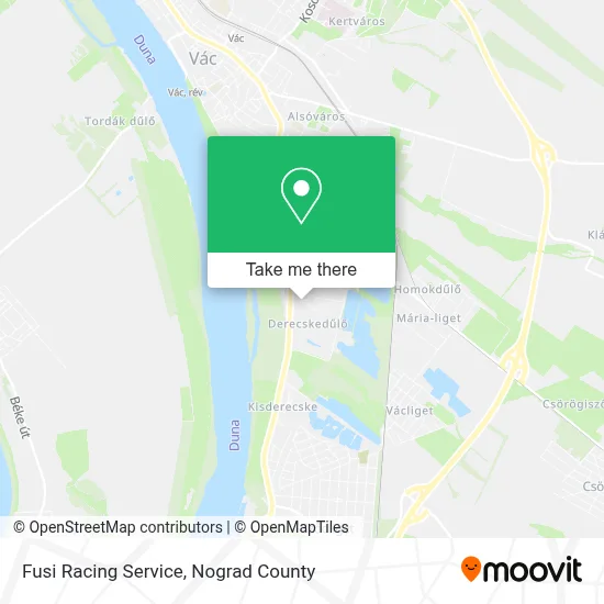 Fusi Racing Service map