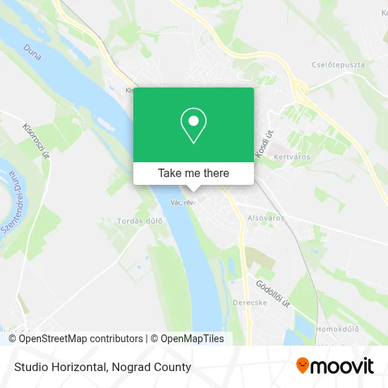 Studio Horizontal map