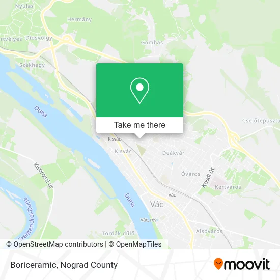 Boriceramic map