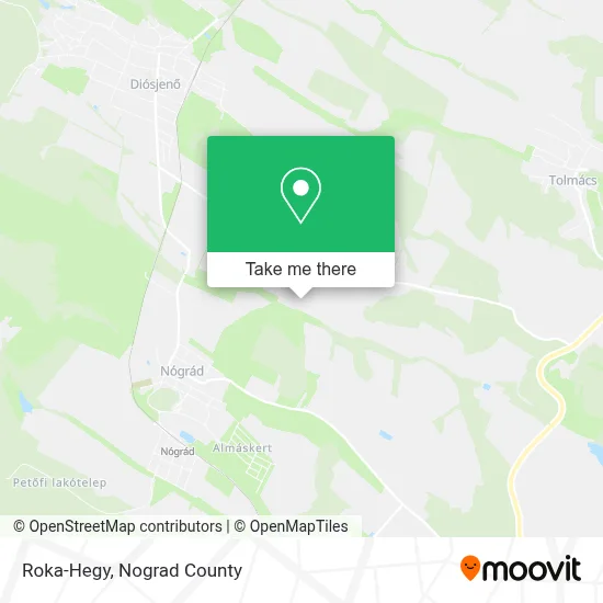 Roka-Hegy map
