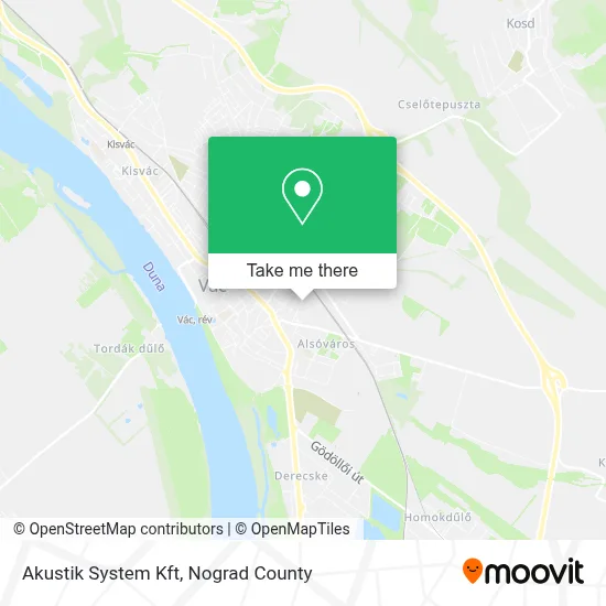 Akustik System Kft map
