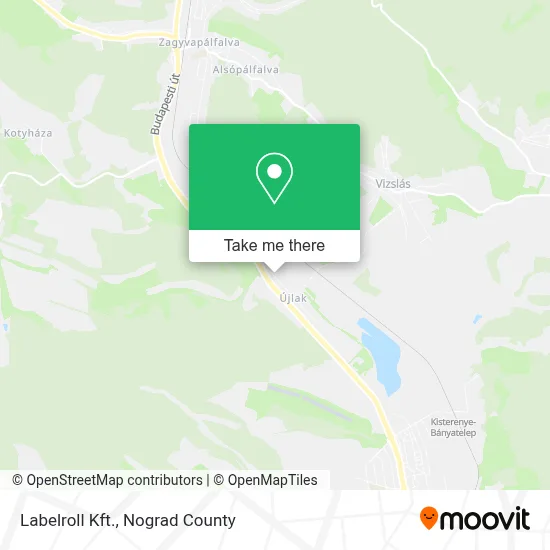 Labelroll Kft. map