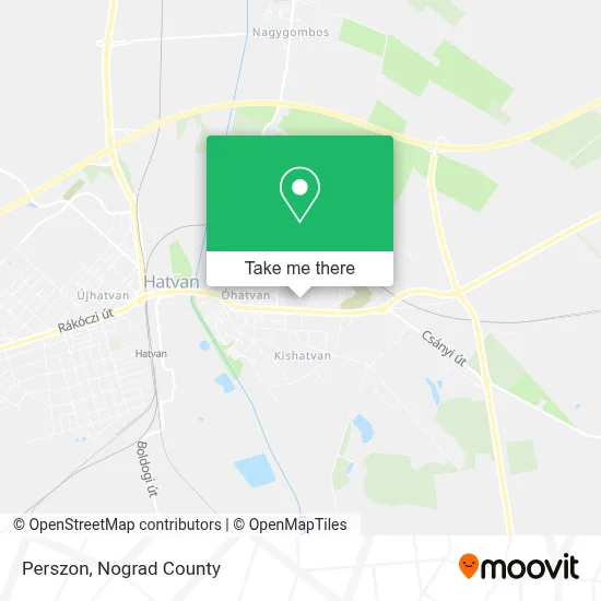Perszon map