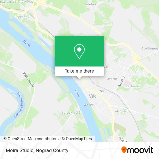 Moira Studio map