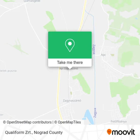 Qualiform Zrt. map