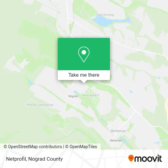 Netprofil map