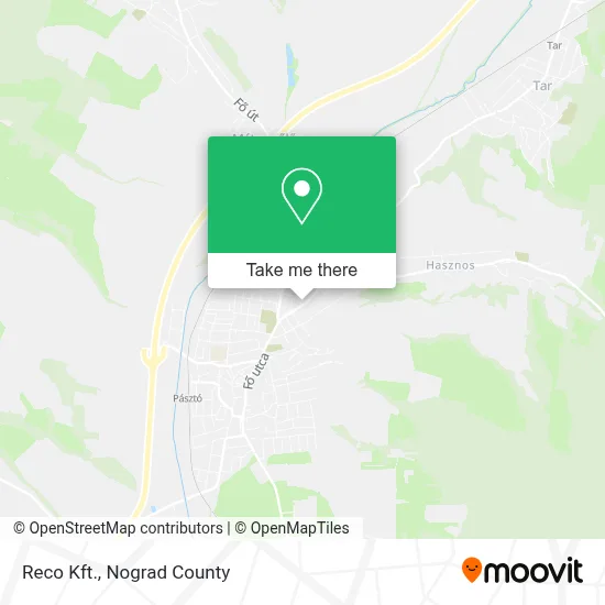 Reco Kft. map