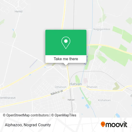 Alphazoo map