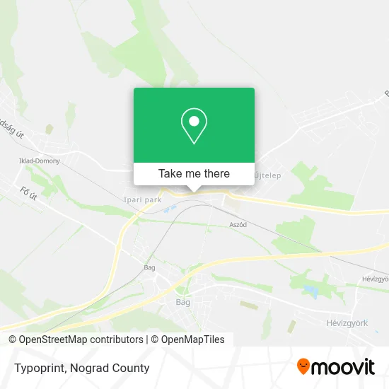 Typoprint map
