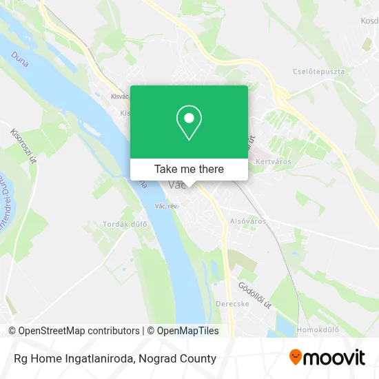 Rg Home Ingatlaniroda map
