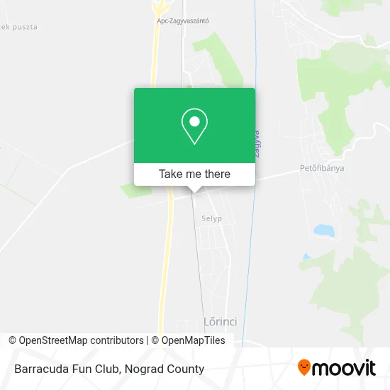 Barracuda Fun Club map