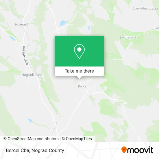 Bercel Cba map