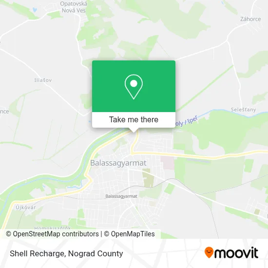Shell Recharge map