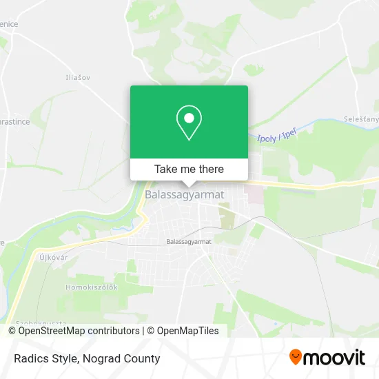 Radics Style map