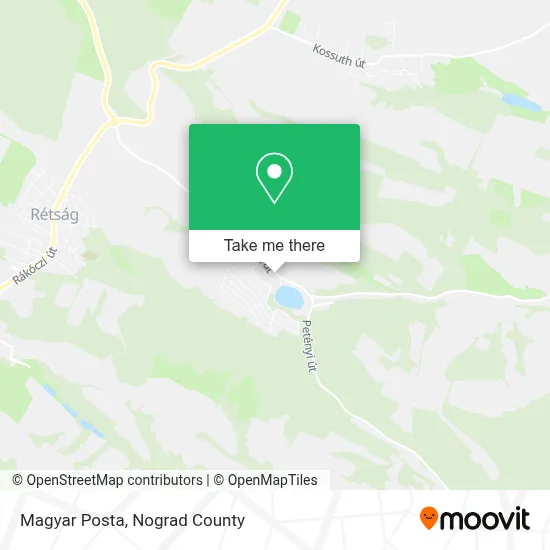 Magyar Posta map