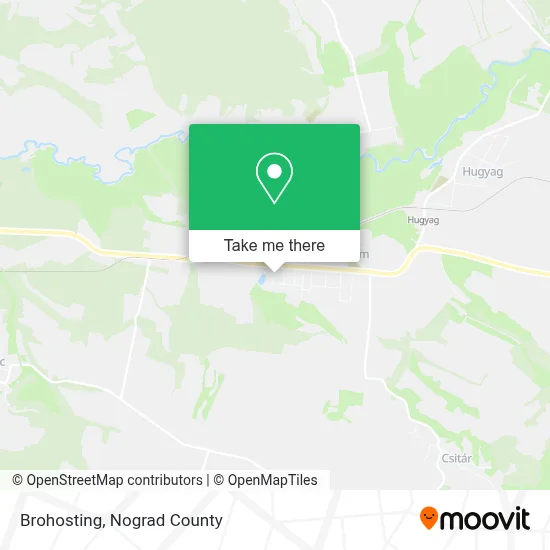 Brohosting map