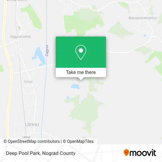 Deep Pool Park map