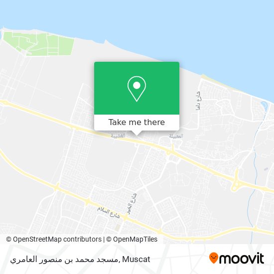 مسجد محمد بن منصور العامري map