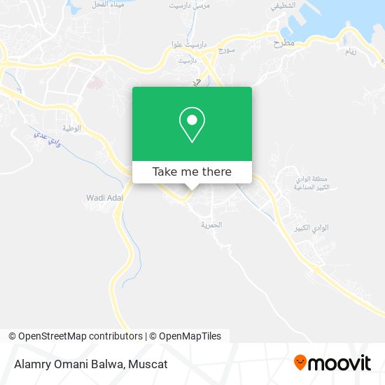Alamry Omani Balwa map