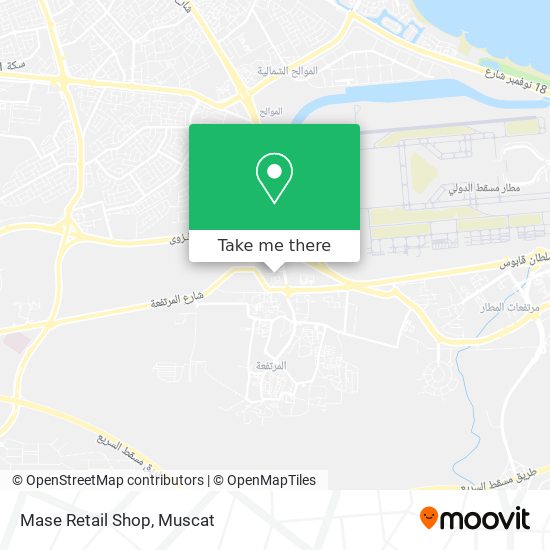 Mase Retail Shop map