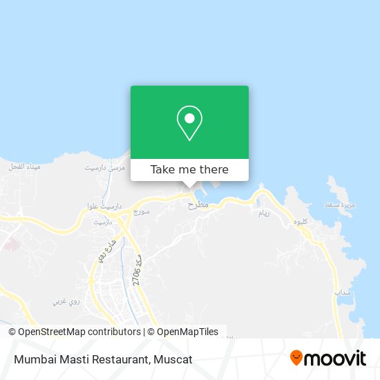 Mumbai Masti Restaurant map