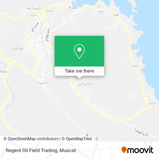 Regent Oil Field Trading map