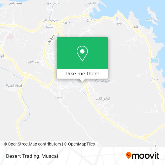 Desert Trading map