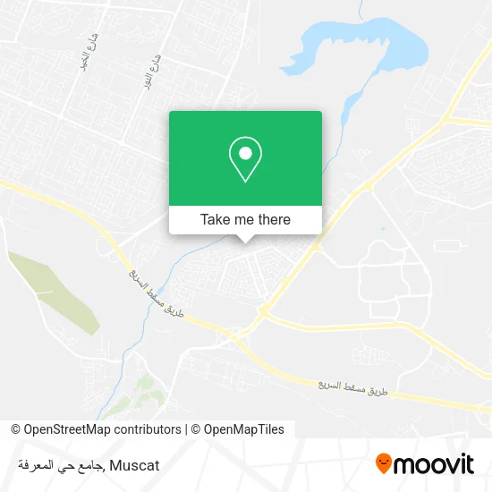 جامع حي المعرفة map