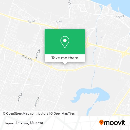 مسجد الصفوة map