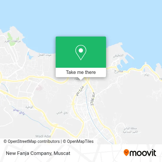 New Fanja Company map