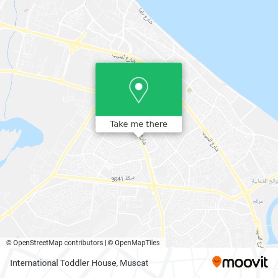 International Toddler House map