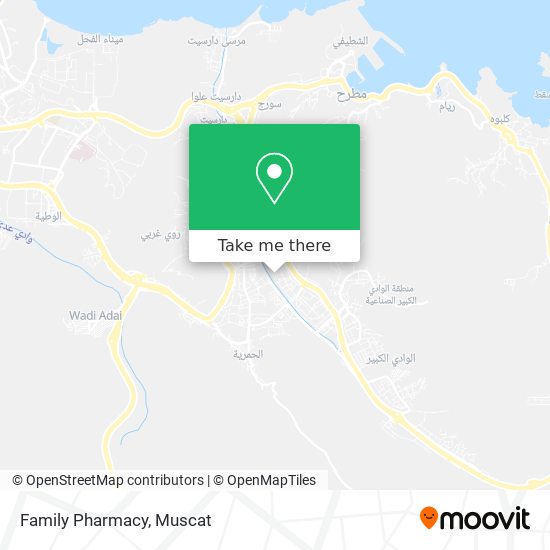 Family Pharmacy map