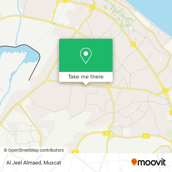 Al Jeel Almaed map