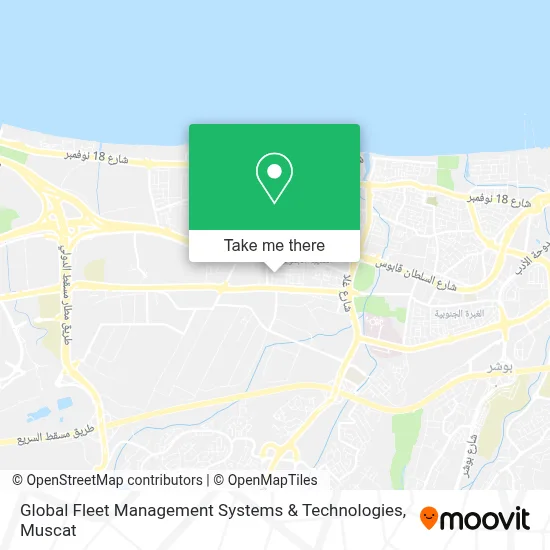 Global Fleet Management Systems & Technologies map