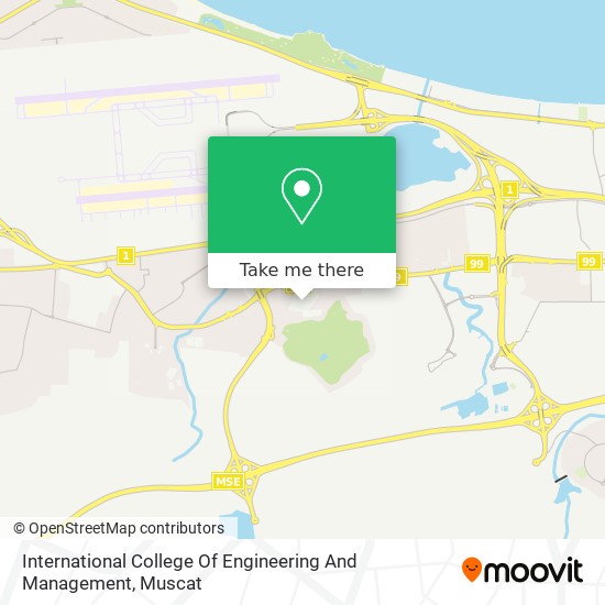 International College Of Engineering And Management map