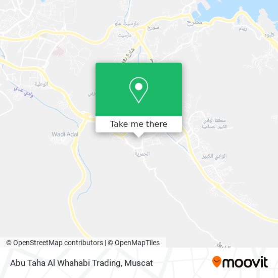 Abu Taha Al Whahabi Trading map