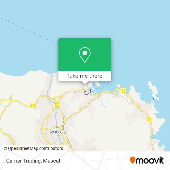 Carrier Trading map